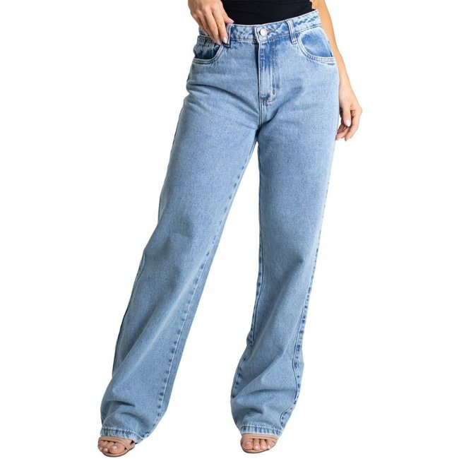 Calça Jeans Sawary Wide Leg - 280212 - Azul - Sawary