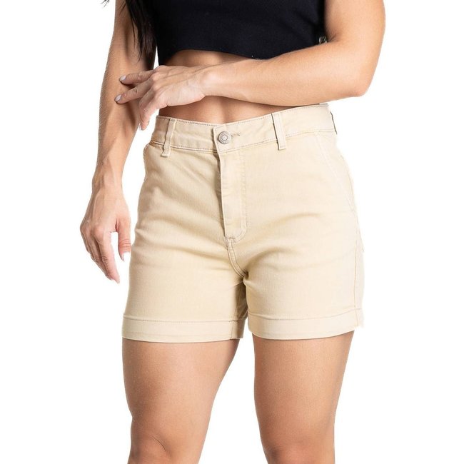 Shorts Sarja Sawary - 281687 - Amarelo - Sawary
