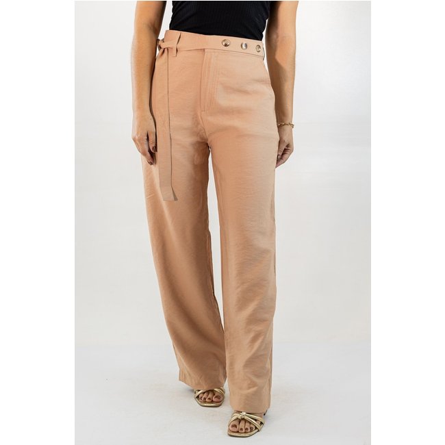 Calça Feminina Alta Wide Leg Viscose Anticorpus