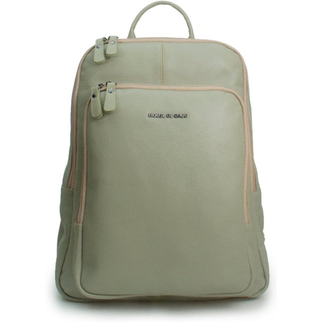 Infantil - MOCHILA FEMININA EM COURO SÁLVIA “MARIA EDUARDA VALENTE”