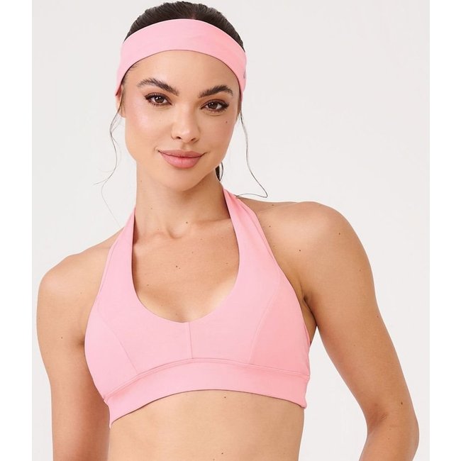 Top Frente Única Rosa Princess Poliamida Soft Donna Carioca