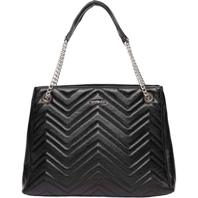 Bolsa Couro Griffazzi Preta