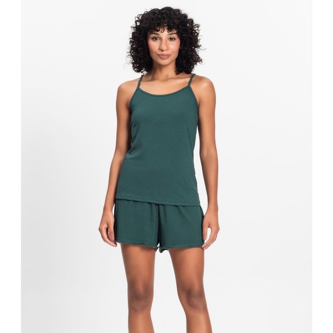 Pijama de Alça Feminino Select Verde