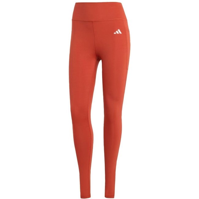 Calça legging longa Optimé Essentials Stash Pocket adidas Performance Laranja
