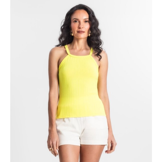 Regata Feminina Infinita Cor Amarelo