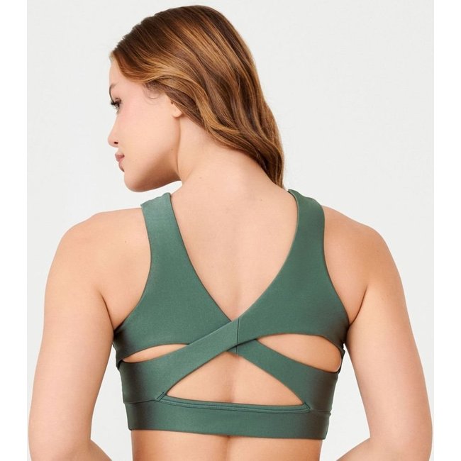 Top Magic Verde Green Night Platinado e Microcanelado Com Bojo Donna Carioca