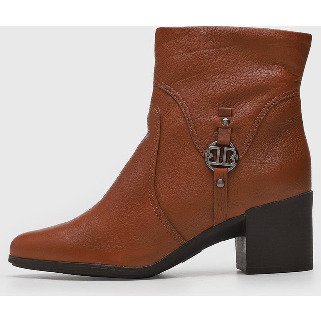 Bota Feminina Bottero Bico Fino Marrom