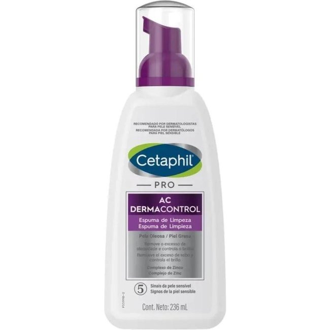 ESPUMA DE LIMPEZA FACIAL CETAPHIL PRO AC CONTROL 236ML