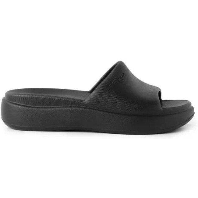 Chinelo Slide Feminino Piccadilly Marshmallow Preto Incolor