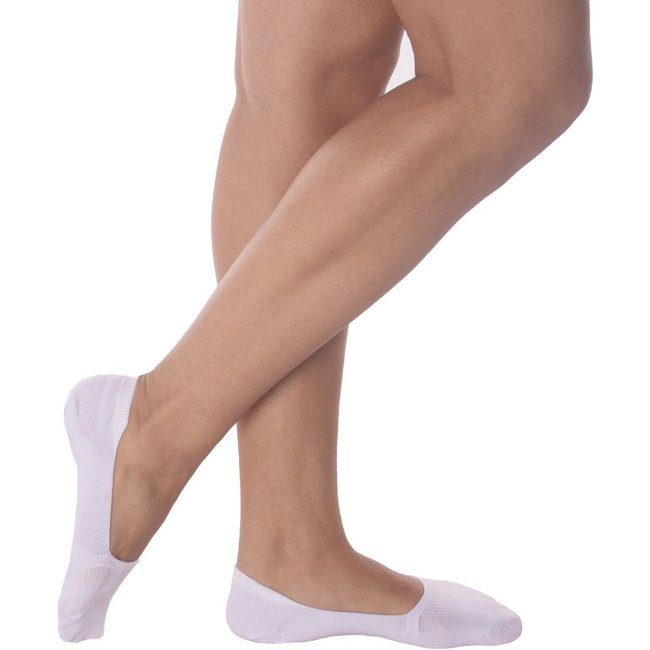 Meia Invisível Feminina para Tênis e Sapatilhas Algodão Confortável Selene