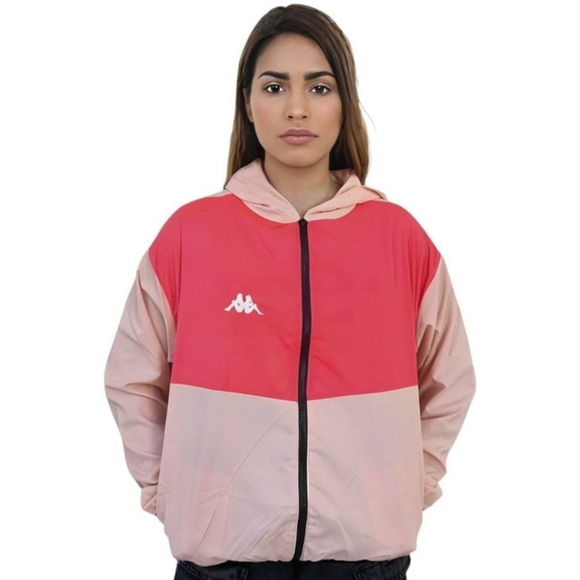 Jaqueta Kappa Quebra Vento Lory Feminina - Rosa - kappa