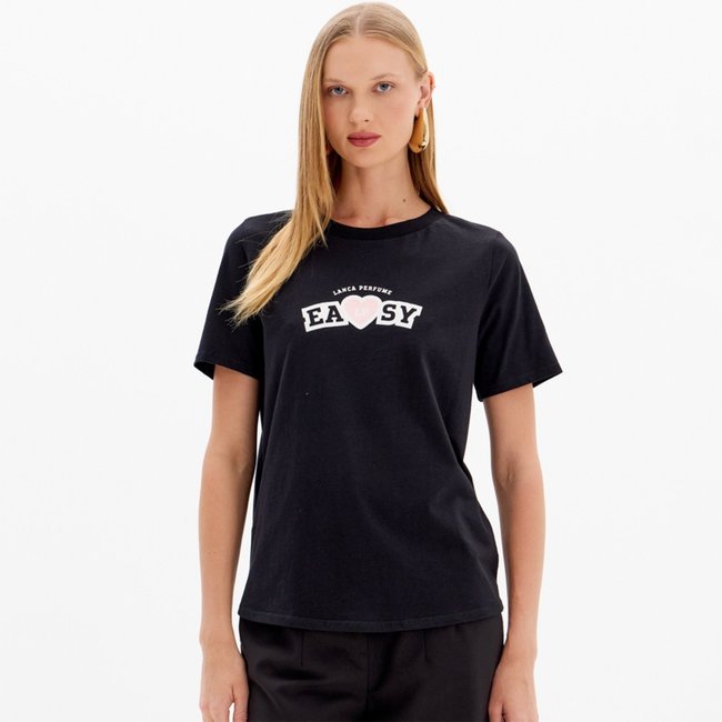 Camiseta Easy Lança Perfume Tradicional In25 Preto Feminino