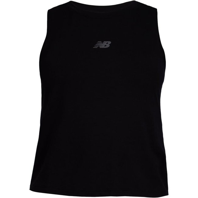 Regata Feminina New Balance Drapey Preto