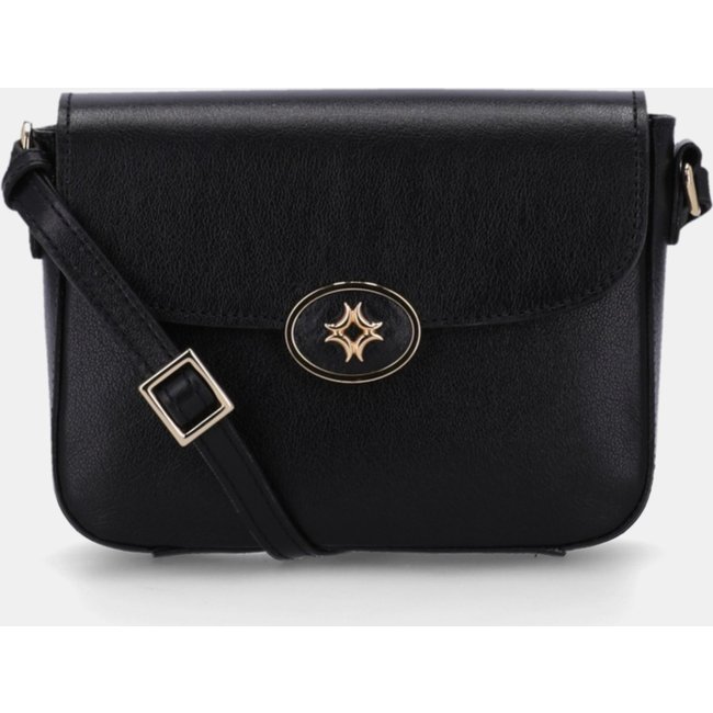 Bolsa Média Couro Luz da Lua - 2000356 Luz Da Lua Preto