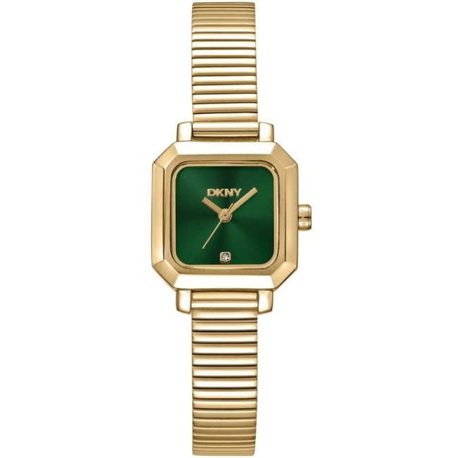 Relógio Feminino DKNY Ellington Dourado Mostrador Verde Donna Karan Donna Karan