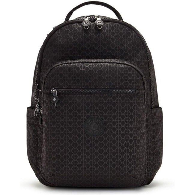 Mochila Kipling Seoul Signature Emb Estampado