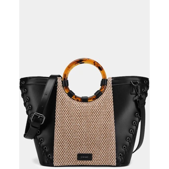 Bolsa Cecília Fiore Milano Preta