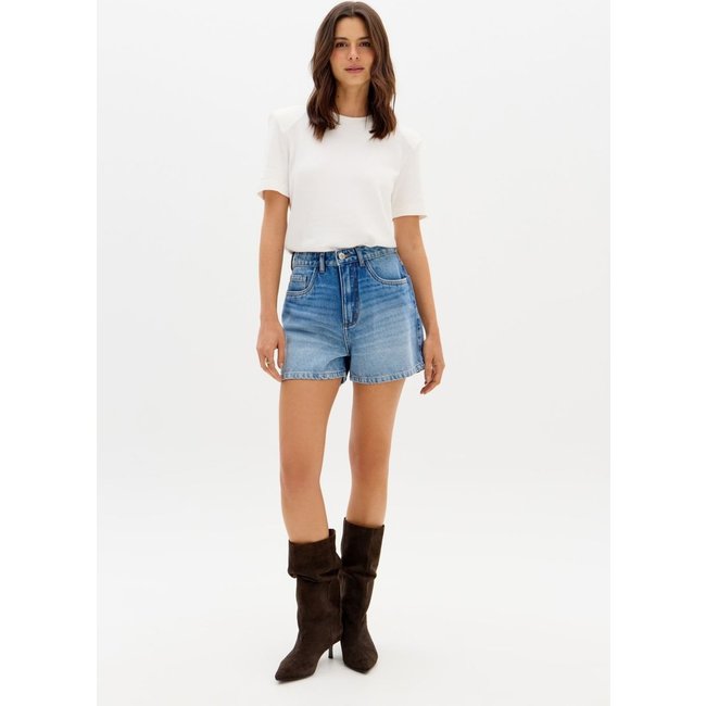 Short Jeans Mom Cintura Alta My Favorite Things