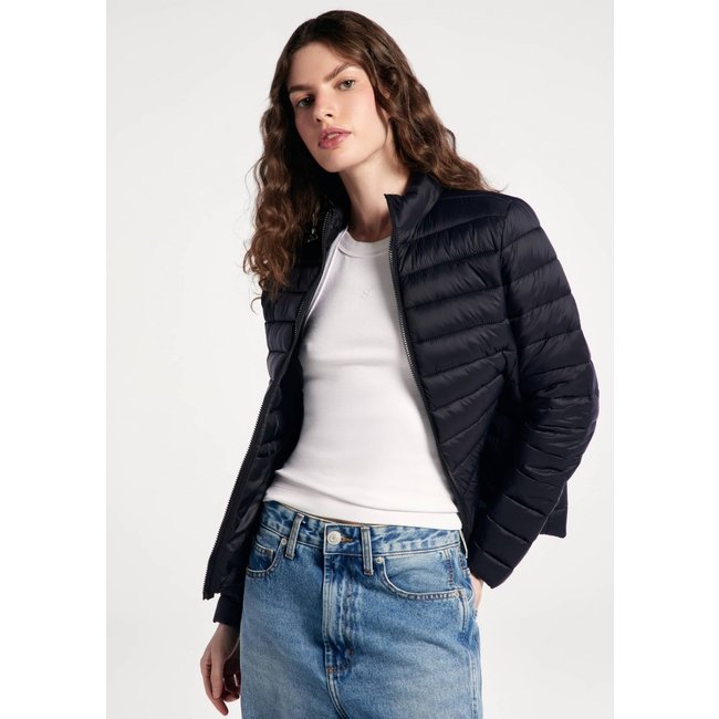 Jaqueta Puffer De Matelassê Feminina Com Forro Hering