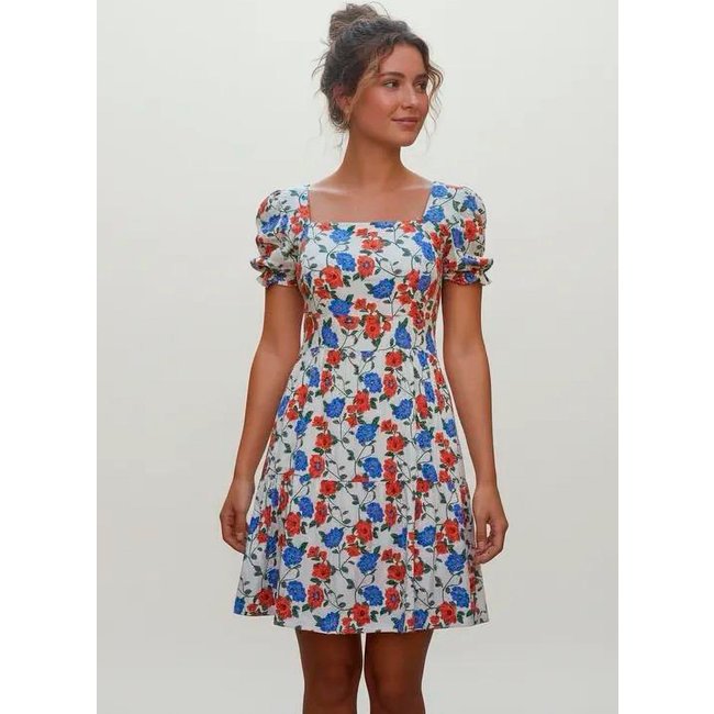 Vestido Amazonia Vital Curto Brisa Jardim Encantado
