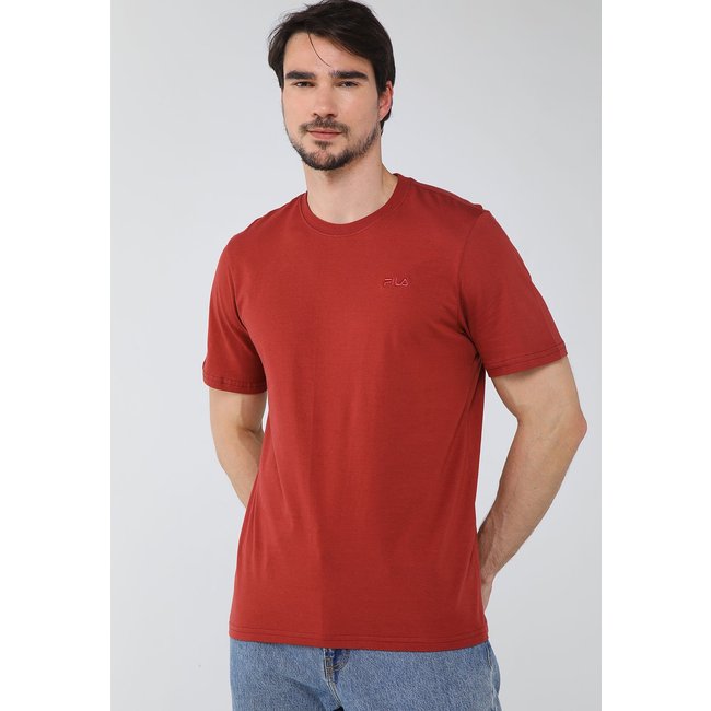Camiseta Masculina Fila Regular Classic Vermelha
