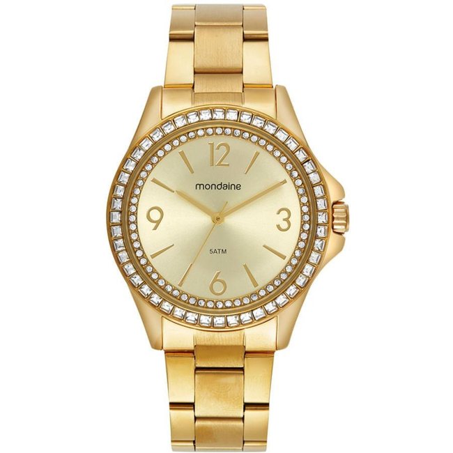 Relógio Feminino Mondaine Dourado 32837LPMVDE1 Dourado