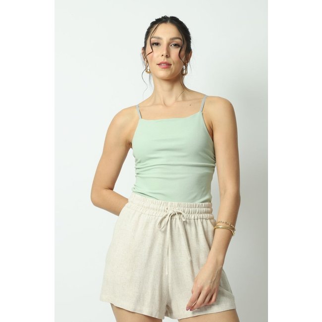 Regata Canelada Alcinha Verde G Gazzy
