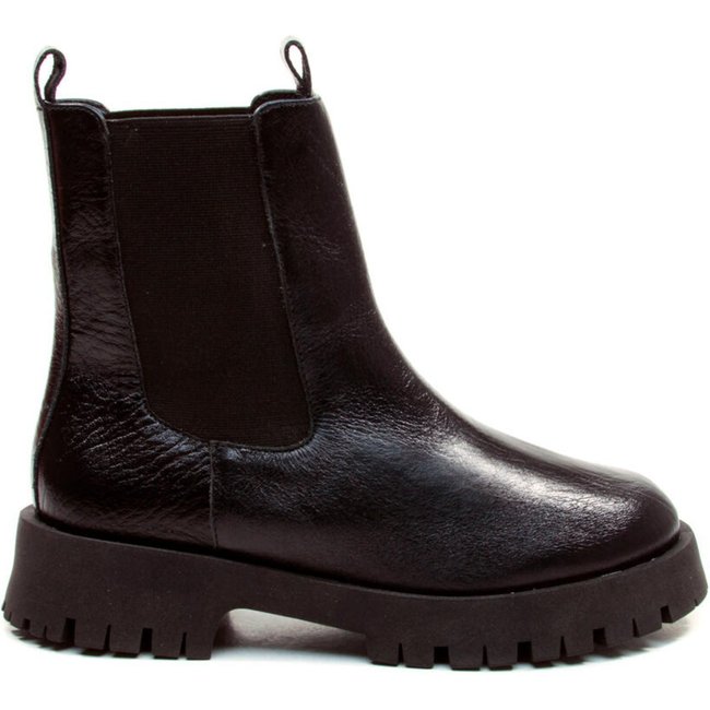 Bota Couro Preto Cano Curto Cecconello 2927001-1