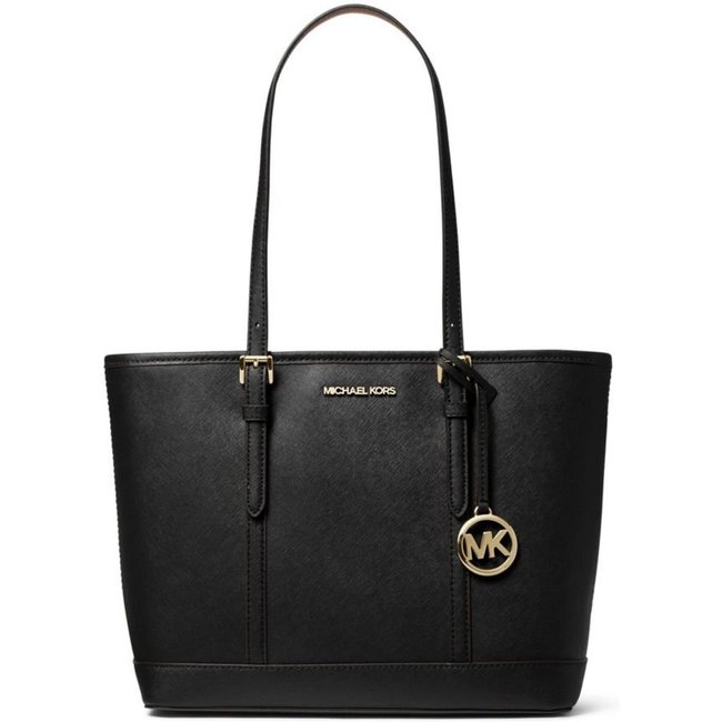 Bolsa Tote Jet Set Travel Média De Couro 35S0gtvt1l001