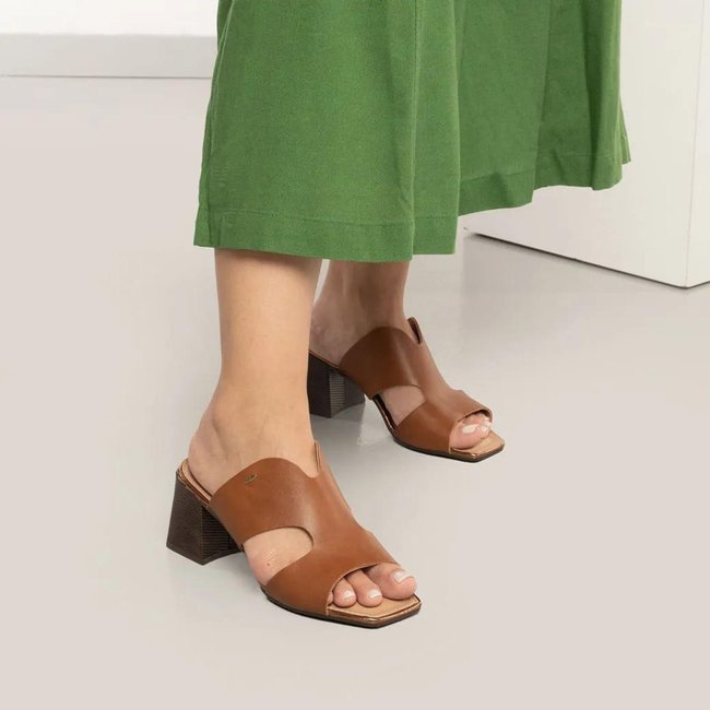 Tamanco Dakota Vertuo Casual Feminino Marrom