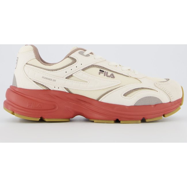 Tênis Fila Runner 2k SE Feminino Bege e Marrom