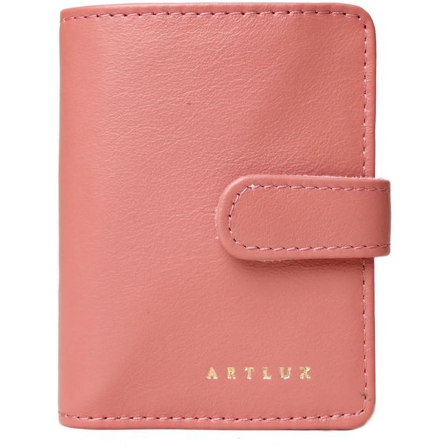 Porta Cartão CNH em Couro Artlux 026 - Rose