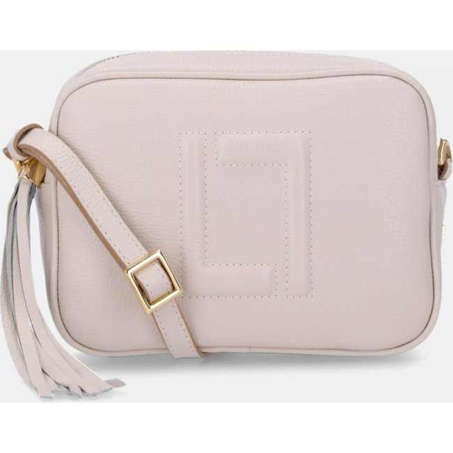 Bolsa Pequena Couro Luz Da Lua 10004962 Luz Da Lua Off-white