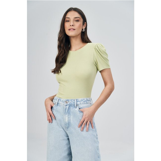 Blusa Shoulder Feminina Acostamento