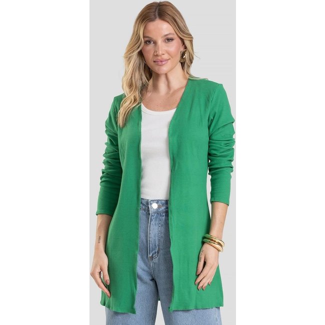 Cardigan Infinita Cor Verde