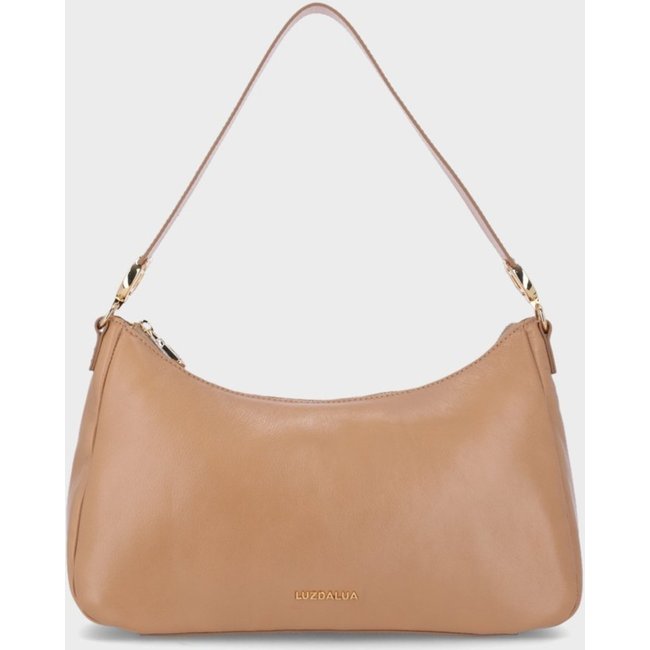 Bolsa Hobo Média Saara Panna - 2000728 Luz Da Lua Bege