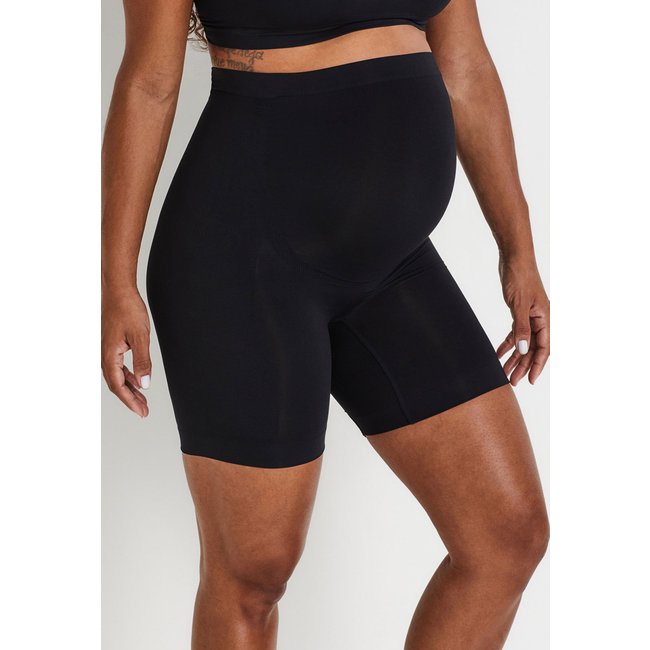 Bermuda Liz Ajustada Gestante Adaptive Skinbreez Preta