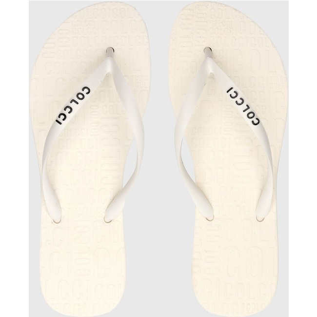 Chinelo Colcci Logo Branco