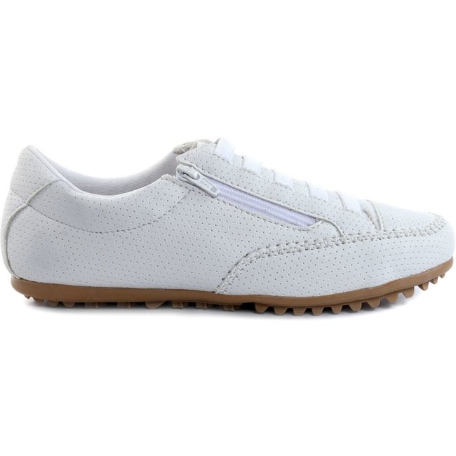 Sapatênis Tênis Feminino Leve Branco Profissionais da Saúde