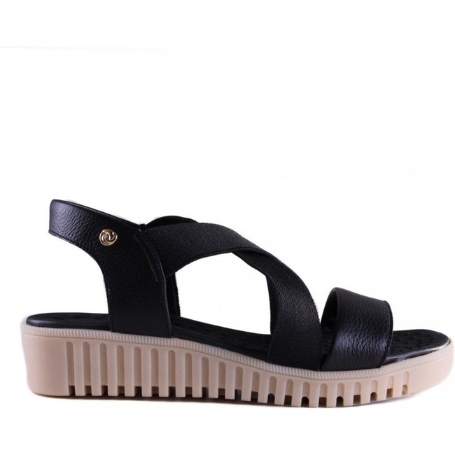 Sandália Feminina Lia Line Comfort 234571814 Lia Line Preto