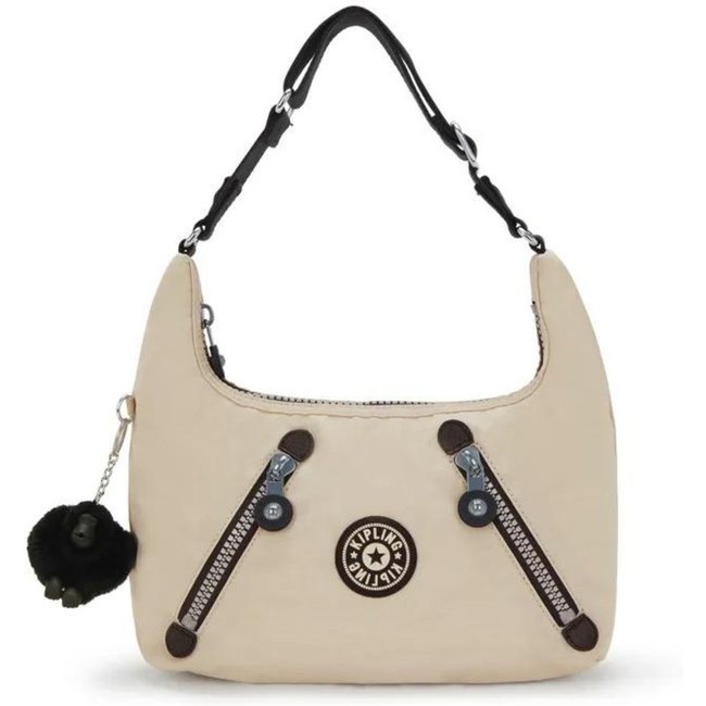 Bolsa Kipling Nikki Back to Beige H