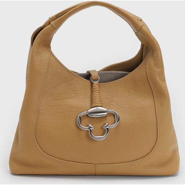 Bolsa Feminina Capodarte Média Monograma Bege