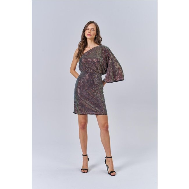 Vestido Glam Feminino Acostamento