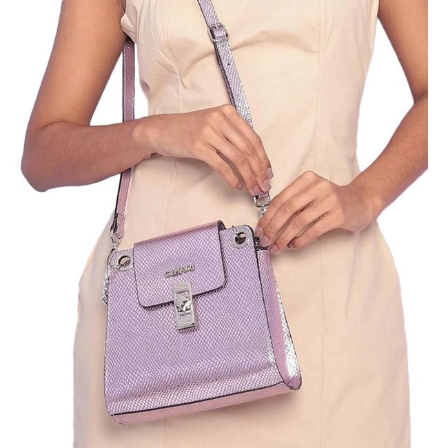 Bolsa de Couro Griffazzi Lilás