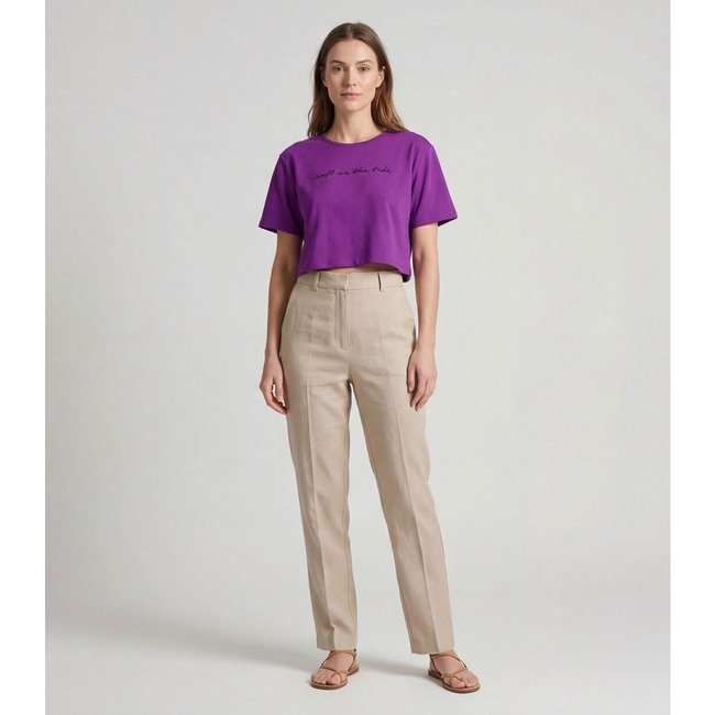 Blusa Feminina em Molecotton Viscose Infinita Cor Roxo