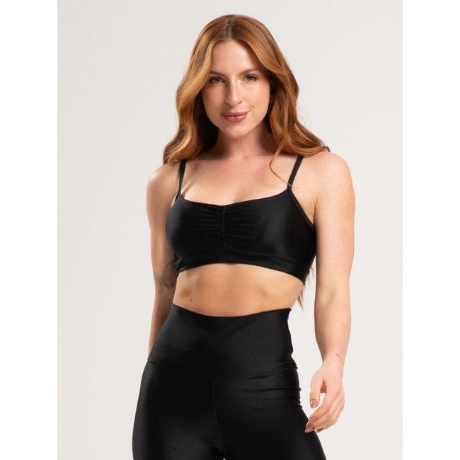Top Fit One Bliss Poliamida Preto