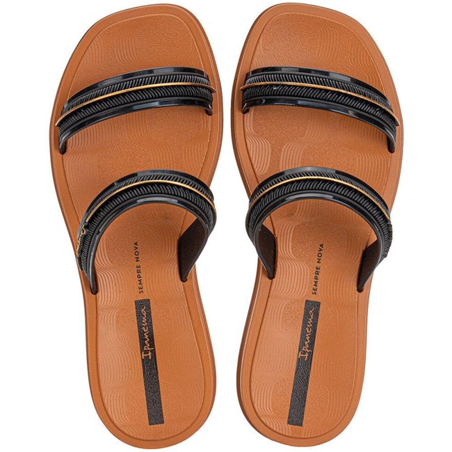 Chinelo Feminino Slide Glow Ipanema 27400 3297400 Preto