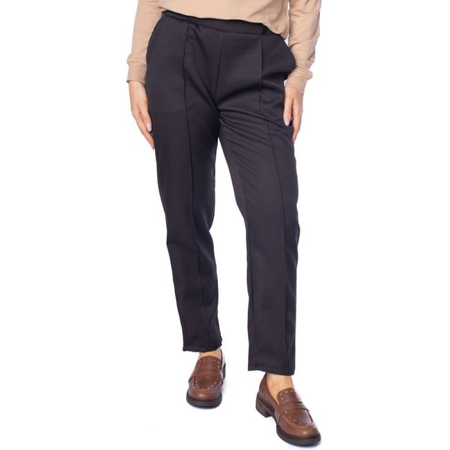 Calça Feminina Habana Alfaiataria Reta Preto
