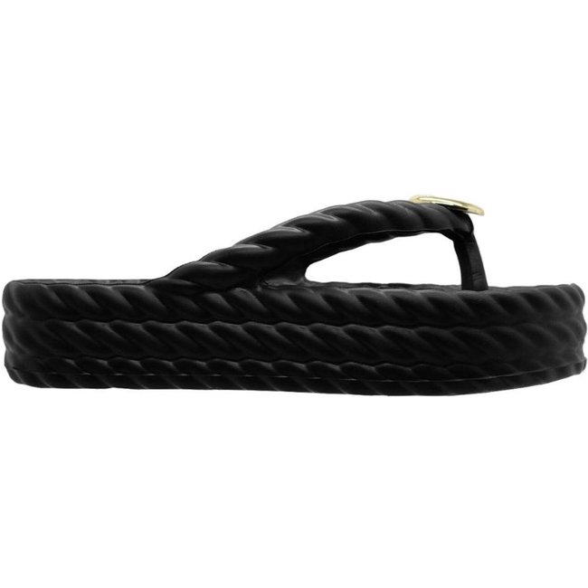 Tamanco Feminino Flatform Brizza Z190830010 Preto