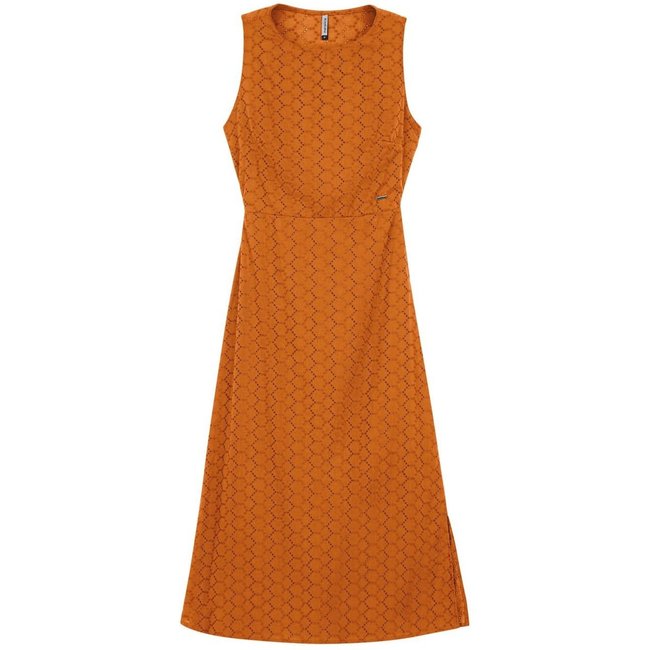 Vestido Feminino Midi Laise Marialícia Laranja